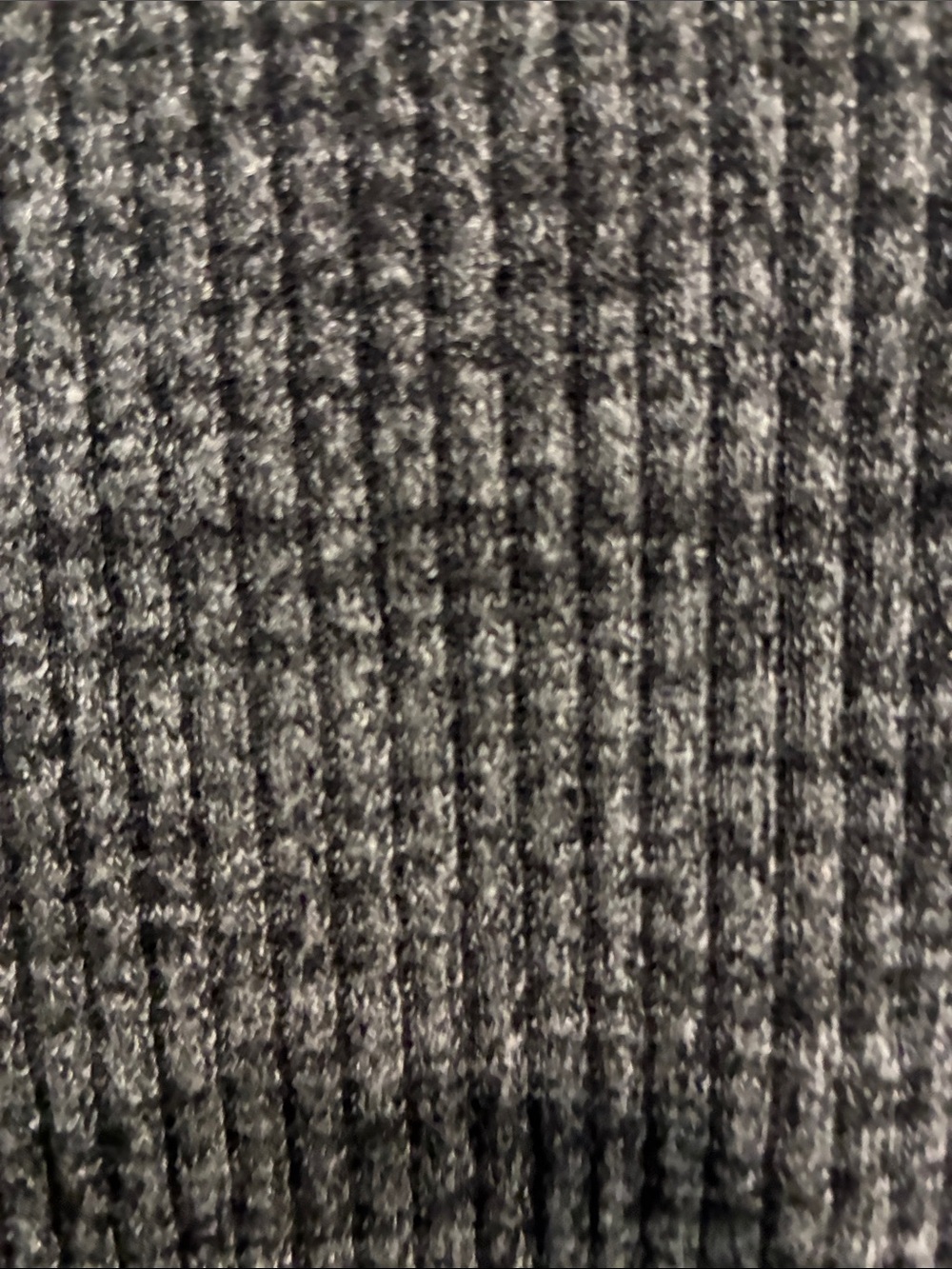 Simply Southern Black & Dark Gray Ribbed Knit Top Size XL - Picture 6 of 6